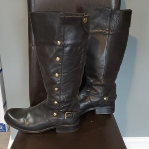 Steve Madden Women Tall Leather Boots
